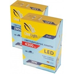 Clearlight LED H11 4300Lm 2 шт 12v